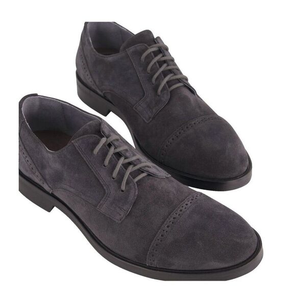 Naot Bondos Mens Oxford Dress Shoes EU 42 US 9 Charcoal Suede Lace Up NWOB main image 6
